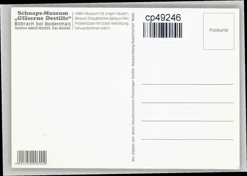 Bodenmais Bodenmais Boedrach Schnaps Museum * / Bodenmais /Regen LKR