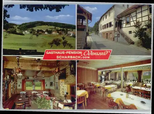 Grasellenbach Grasellenbach Scharbach Gasthaus Pension Zum Odenwald x / Grasellenbach /Bergstrasse LKR