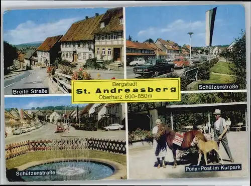 Andreasberg Andreasberg Schuetzenstrasse Pony Post x / Bestwig /Hochsauerlandkreis LKR