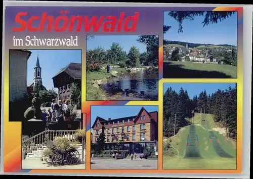 Schoenwald Schwarzwald Schoenwald  * / Schoenwald im Schwarzwald /Schwarzwald-Baar-Kreis LKR