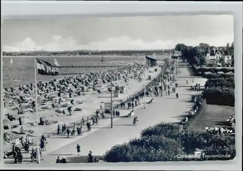 Travemuende Ostseebad Travemuende Strand x / Luebeck /Luebeck Stadtkreis