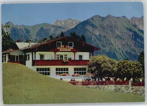 Oberstdorf Oberstdorf Gasthof Cafe Schwand x / Oberstdorf /Oberallgaeu LKR