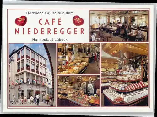 Luebeck Luebeck Cafe Niederegger * / Luebeck /Luebeck Stadtkreis