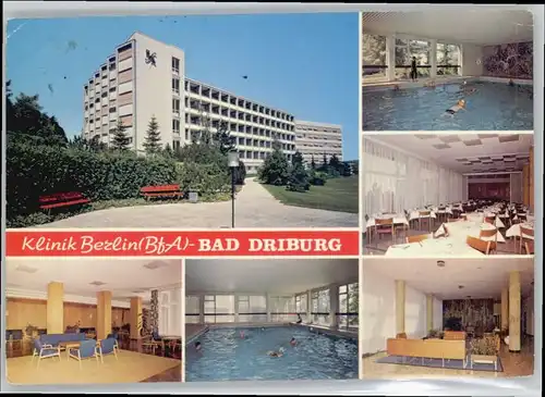 Bad Driburg Bad Driburg Klinik Berlin BfA x / Bad Driburg /Hoexter LKR