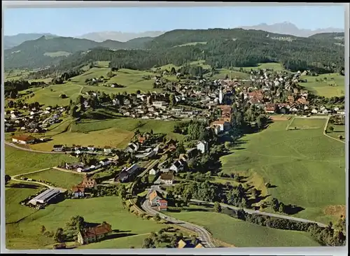 Scheidegg Allgaeu Scheidegg Fliegeraufnahme * / Scheidegg /Lindau LKR