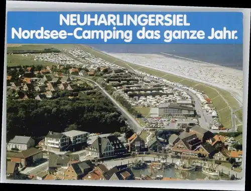 Neuharlingersiel Neuharlingersiel Fliegeraufnahme Campingplatz * / Neuharlingersiel /Wittmund LKR