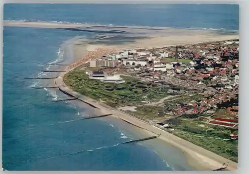 Borkum Nordseebad Borkum Fliegeraufnahme x / Borkum /Leer LKR