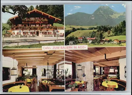 Oberaudorf Oberaudorf Cafe Pension Gasthof zum Bauern in Agg x / Oberaudorf /Rosenheim LKR