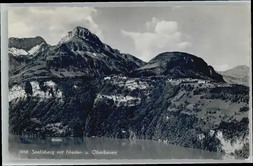 Seelisberg UR Seelisberg Ruetli Nieder  Oberbauen x / Seelisberg /Bz. Uri