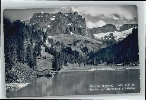 Bisisthal Bisisthal Stausee Maerenberg Glatten * / Bisisthal /Bz. Schwyz