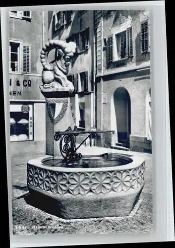Chur GR Chur Majoranbrunnen * / Chur /Bz. Plessur
