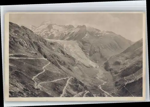 Rhonegletscher Glacier du Rhone Rhonegletscher  * / Rhone /Rg. Rhone