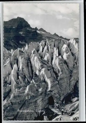 Rhonegletscher Glacier du Rhone Rhonegletscher Eisgrotte * / Rhone /Rg. Rhone