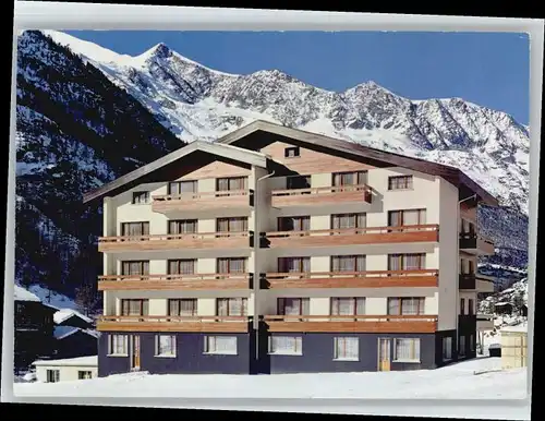 Saas Almagell Saas Almagell Pension Almagellerhof x / Saas Almagell /Bz. Visp