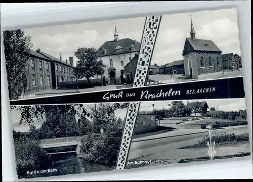 Brachelen Brachelen Anna-Kapelle Bahnhof Kloster x / Hueckelhoven /Heinsberg LKR