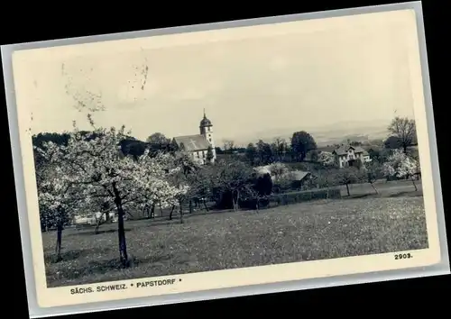 Papstdorf Papstdorf  x / Gohrisch /Saechsische Schweiz-Osterzgebirge LKR