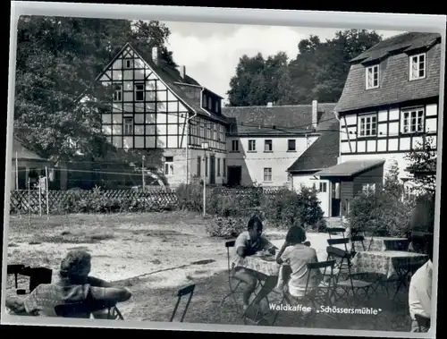 Eisenberg Thueringen Eisenberg Thueringen Cafe Schoessersmuehle Muehltal * / Eisenberg /Saale-Holzland-Kreis LKR