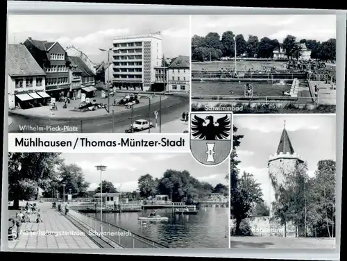 Muehlhausen Thueringen Muehlhausen Thueringen Thomas-Muentzer-Stadt  * / Muehlhausen Thueringen /Unstrut-Hainich-Kreis LKR