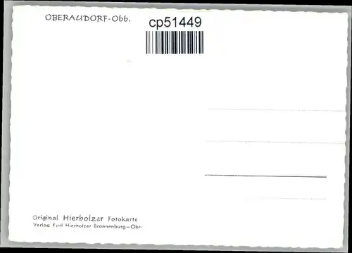 Oberaudorf Oberaudorf  * / Oberaudorf /Rosenheim LKR