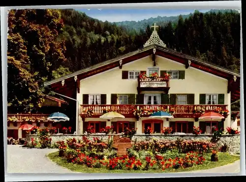 Rottach-Egern Rottach-Egern Cafe Restaurant Pension Angermaier x / Rottach-Egern /Miesbach LKR