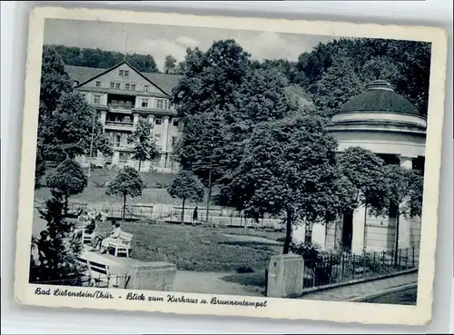 Bad Liebenstein Bad Liebenstein Kurhaus Brunnentempel x / Bad Liebenstein /Wartburgkreis LKR