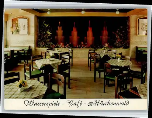 Bad Koenigshofen Bad Koenigshofen Sambachshof Cafe Maerchenwald x / Bad Koenigshofen i. Grabf. /Rhoen-Grabfeld LKR