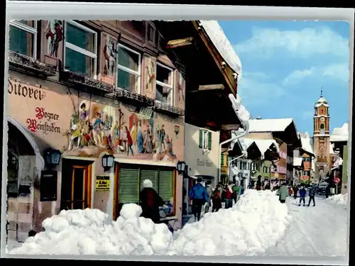 Mittenwald Bayern Mittenwald Obermarkt x / Mittenwald /Garmisch-Partenkirchen LKR