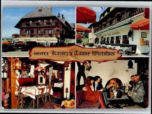 Breitnau Breitnau Hotel Kaisers Tanne Wirtshus x / Breitnau /Breisgau-Hochschwarzwald LKR