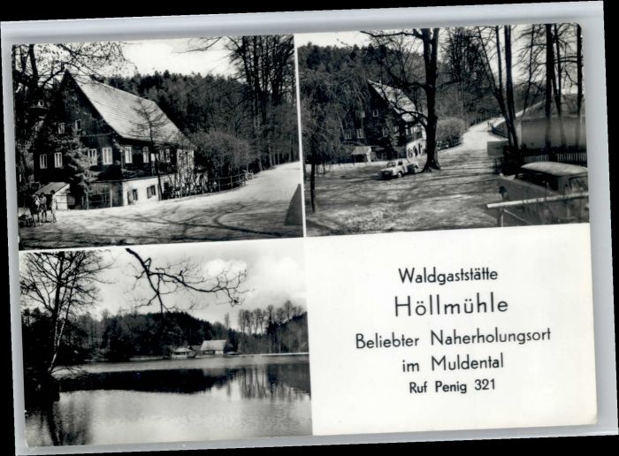 Penig Penig Gaststaette Hoellmuehle Muldental x / Penig /Mittelsachsen