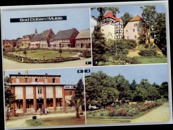 Bad Dueben Gaststaette Rotes Haus Kat. Bad Dueben Nr