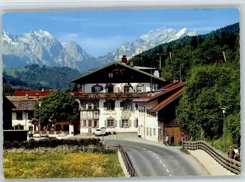 Wallgau Wallgau Gasthof Post * / Wallgau /Garmisch-Partenkirchen LKR