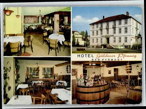 Bad Pyrmont Bad Pyrmont Hotel Restaurant Cafe Gueldener Pfennig * / Bad Pyrmont /Hameln-Pyrmont LKR