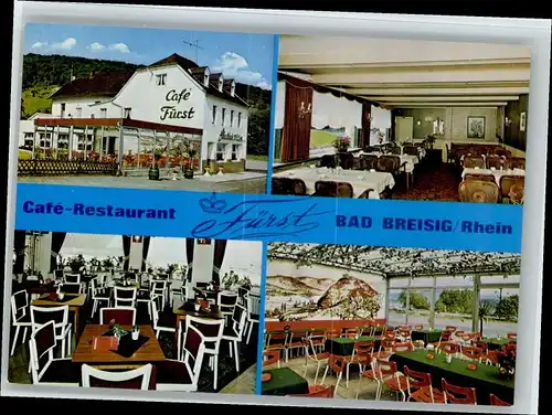 Bad Breisig Bad Breisig Cafe Restaurant Fuerst * / Bad Breisig /Ahrweiler LKR