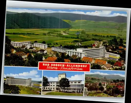 Bad Sooden-Allendorf Bad Sooden-Allendorf Werra-Sanatorium x / Bad Sooden-Allendorf /Werra-Meissner-Kreis LKR