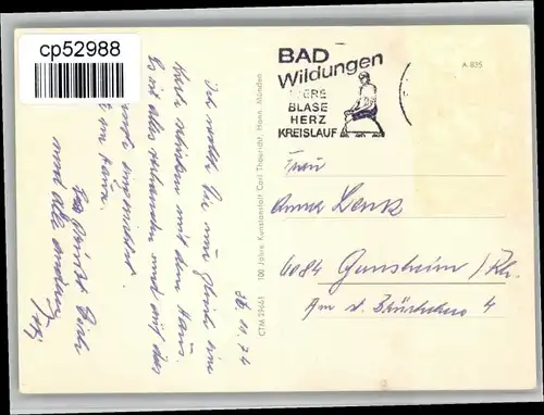 Bad Wildungen Bad Wildungen Reinhardsquelle Sanatorium Wildetal x / Bad Wildungen /Waldeck-Frankenberg LKR