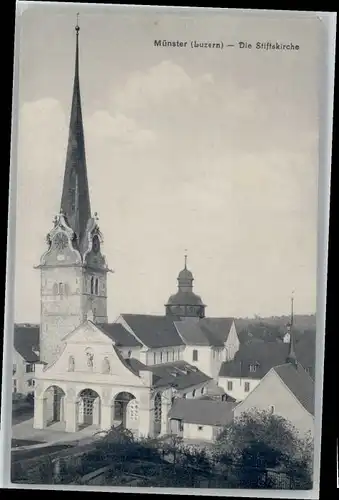 Muenster GR Muenster Stifts Kirche  x / Muestair /Bz. Inn