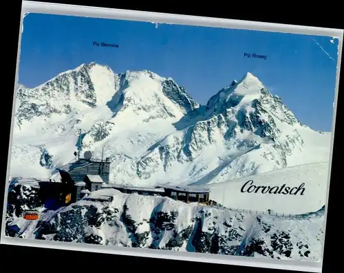 St Moritz GR St Moritz [Handschriftlich] Corvatsch Luftseilbahn x / St Moritz /Bz. Maloja