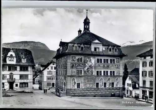 Schwyz Schwyz Rathaus * / Schwyz /Bz. Schwyz