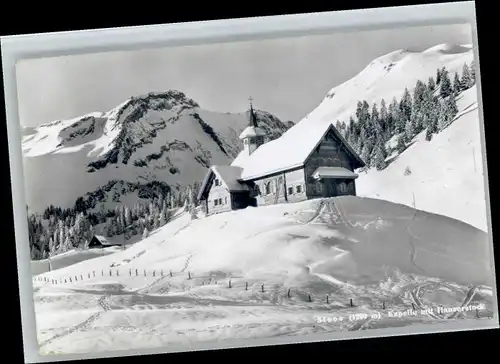 Stoos SZ Stoos Kapelle Hauserstock x / Stoos /Bz. Schwyz