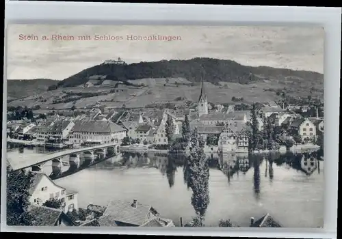 Stein Rhein Stein Rhein Schloss hohenklingen * / Stein Rhein /Bz. Stein