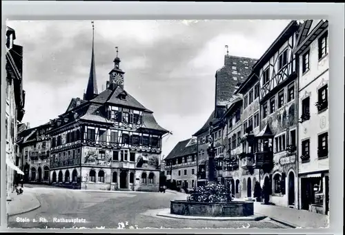 Stein Rhein Stein Rhein Rathausplatz * / Stein Rhein /Bz. Stein