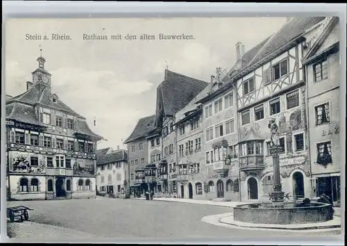 Stein Rhein Stein Rhein Rathaus  * / Stein Rhein /Bz. Stein