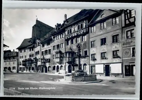 Stein Rhein Stein Rhein Rathausplatz * / Stein Rhein /Bz. Stein