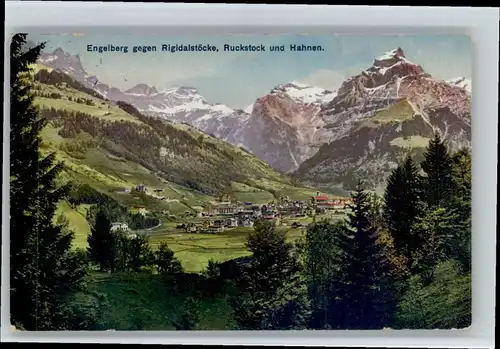 Engelberg OW Engelberg Rigidalstock Ruckstock Hahnen x / Engelberg /Bz. Obwalden