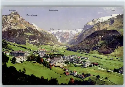 Engelberg OW Engelberg Hahnen Spannoerter x / Engelberg /Bz. Obwalden