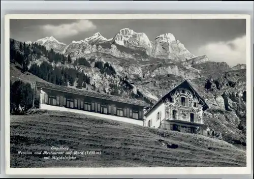 Engelberg OW Engelberg Pension Restaurant Bord * / Engelberg /Bz. Obwalden