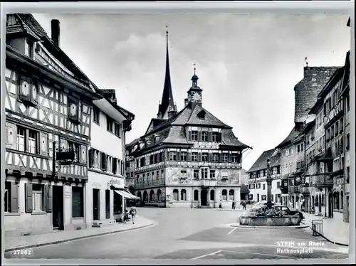 Stein Rhein Stein Rhein Rathausplatz * / Stein Rhein /Bz. Stein