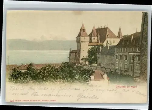 Nyon VD Nyon Schloss x / Nyon /Bz. Nyon