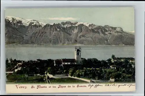 Vevey VD Vevey St Martin x / Vevey /Bz. Vevey