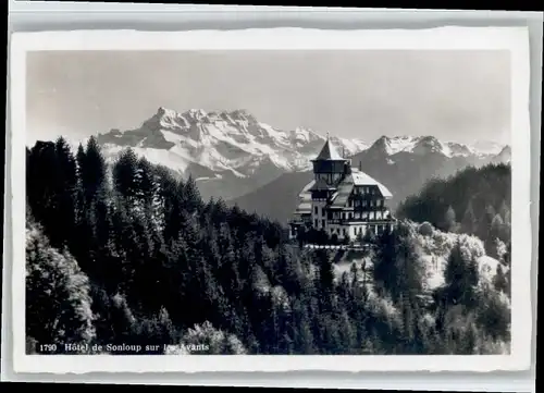 Les Avants Les Avants Hotel de Sonloup x / Les Avants /Bz. Vevey